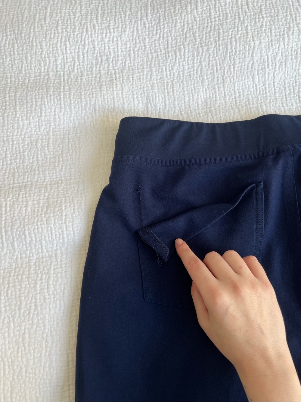 FIGS Zamora Jogger Scrub Pants Navy Blue S - Picture 5 of 8